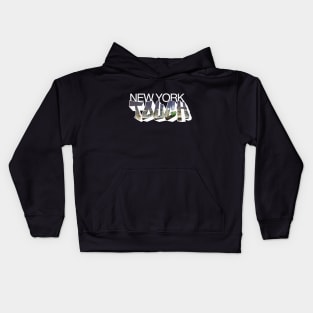 New York Tough (black) Kids Hoodie